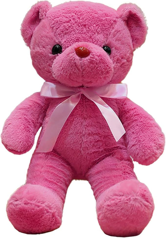 Teddy Bear Stuffed Animals 13.4" Soft Cuddly Stuffed Teddy Bear Plush Red Cute Plush Toys for Birthday Valentine’s Day Wedding Graduation Party