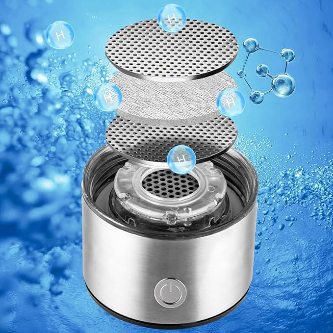 Hydrogen Water Bottle,2024 Hydrogen Water Bottle Generator,3 Minutes Rapid Electrolysis,Portable Hydrogen Water Generator Suitable for Home,Daily use,Office,Fitness,Travel,Gifts