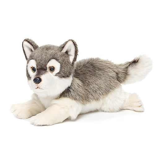 Nat and Jules Waiting Large Wolf Friend Children's Plush Stuffed Animal Toy