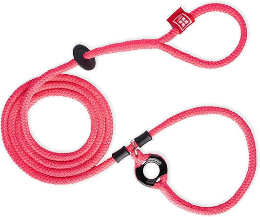 Harness Lead No Pull Dog Harness and Leash Set, Anti Pull Dog Harness for All Breeds and Sizes, One-Piece Cushioned Rope Design Safely Prevents Escaping and Pulling (Small/Medium, Pink)