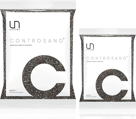 Ultum Nature Systems Controsand Vesuvius Aquarium Gravel (8L) - Versatile Substrate for Planted & Shrimp Tanks
