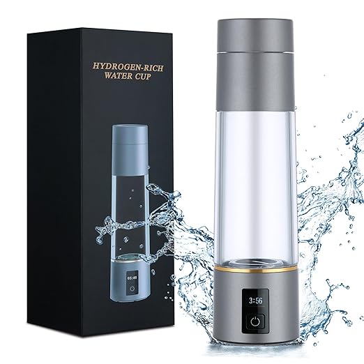 Hydrogen Water Bottle Pitcher 2024,Hydrogen Water Generator,SPE/PEM Electrolysis Hydrogen Water Technology,4000ppb,Hydrogen Water Ionizer Machine,Perfect Health Gadget