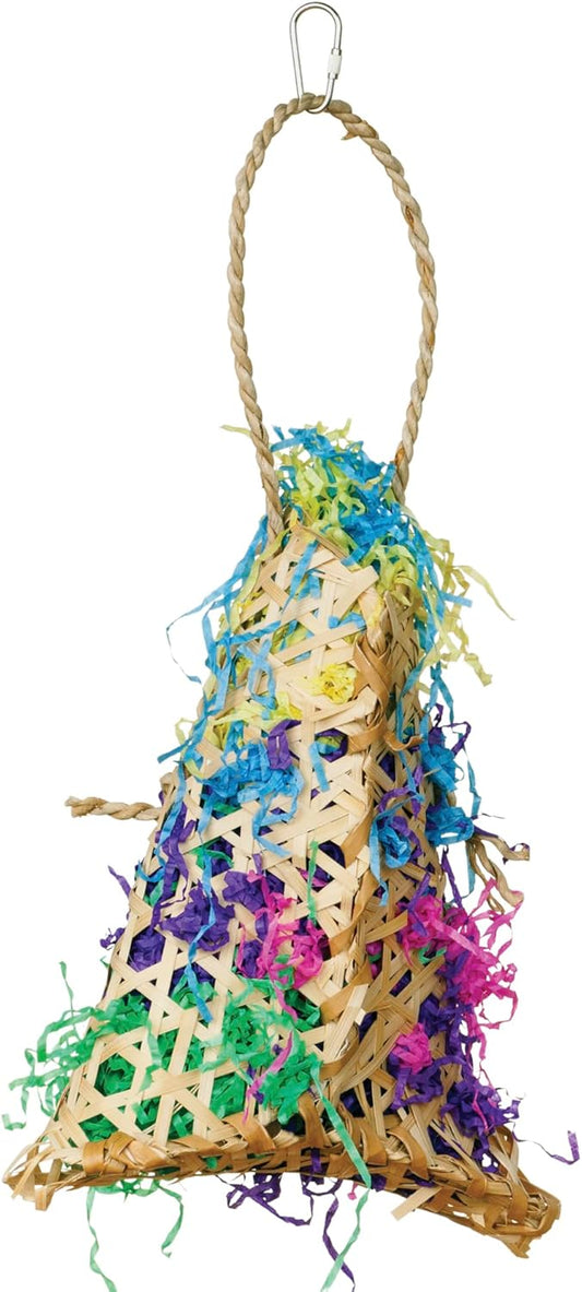 Prevue Hendryx 62604 Calypso Creations Fiesta Handbag Bird Toy, 9 x 6