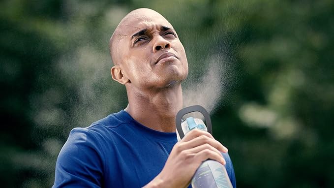 Misting Water Bottle 20 oz Cool Sports Water Bottle for Kids School Gifts for Boys Girls Insulated Spray Mist and Sip Water Bottles