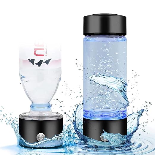 Hydrogen Water Bottle - Rechargeable High Concentration Hydrogen Generator, Portable Design, Food-Grade Materials, Easy to Use and Clean, 420ml