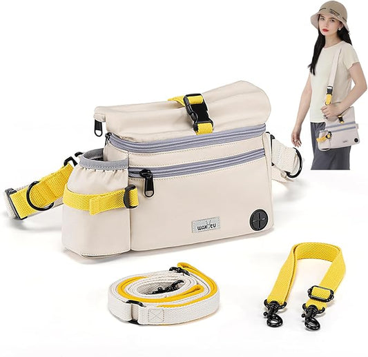 Dog Treat Pouch, Pet Training Pouch, Hand Free Dog, Pet Feed Snack Reward, for Travel or Outdoor,3 Ways to Use