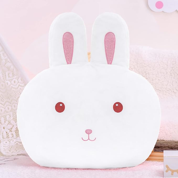 Lazada Bunny Kids Pillow Plush Rabbit Toddlers Bunny Gifts for Girl White 15 Inches