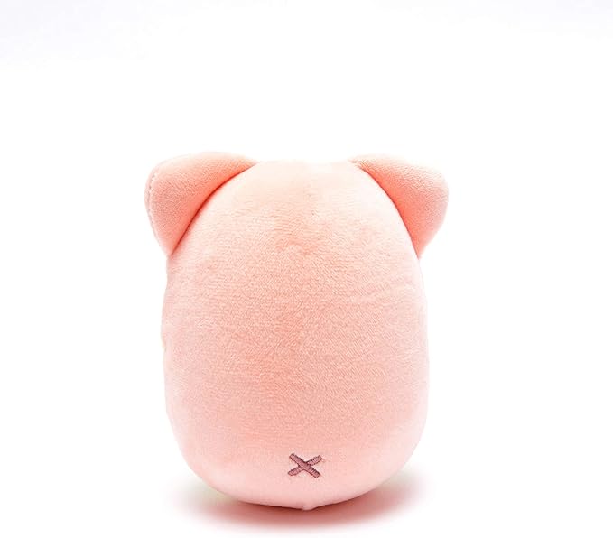 Anirollz Stuffed Animal Plush Toy – 3.5" Small Fabric Squishy Ball Doll | Soft, Warm, Cute, Comfort, Safe | Birthday Pillow with Kawaii Kitty Cat with Strawberry Cake Kittiroll