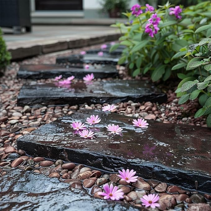 HappyFiller Natural Decorative Red Pebbles Polished Gravel Rocks Stones for Aquarium,Fish Turtle Tank,Outdoor Indoor Plants Top Dressing,Succulents Soil Cover,Garden Landscaping,18 LB