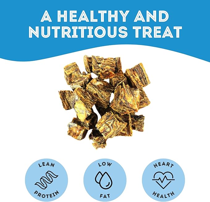 Dehydrated Cod Skin for Dogs & Cats (2.5 oz, Pack of 1) - Dehydrated Single Ingredient Dog Treats - Natural Dog Treats, Grain Free