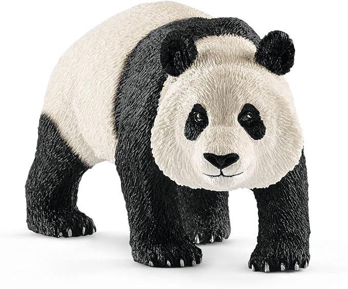 Schleich Wild Life - 4 PC Bear Figure Toy Playset - Realistic Panda, Koala, Grizzly and Polar Bear Figurine for Kids and Toddlers - Educational Animal Toys for Boys and Girls Ages 3+ - 77589