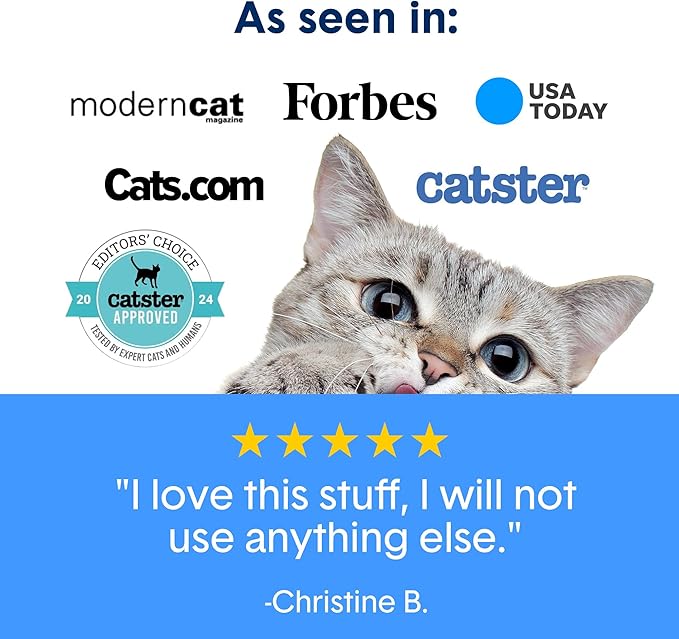 Boxie Probiotic Cat Litter, 30 Day Odor Control, Clumping Clay Kitty Litter, Odor Eliminating Probiotics, Dust-Free, No Fragrances No Fillers, 16 lb