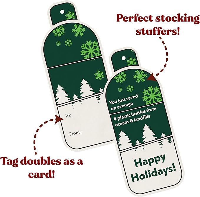 Dog Toys | Holiday Plush Toy Penguin Stuffed Animal for Dogs | Medium Eco Friendly Toy - Easy to Clean and Made from Non Toxic Materials