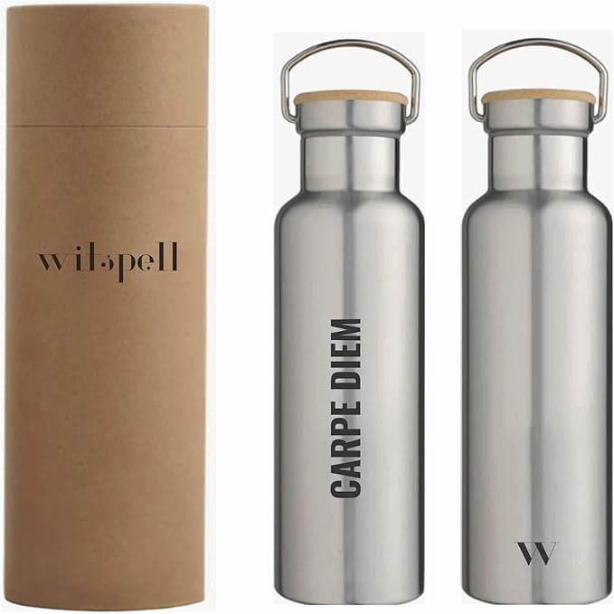 Insulated Water Bottle 16oz | Stainless Steel Water Bottle | Insulated Water Bottles | Travel Water Bottle | Metal Water Bottle | BPA-Free | Reusable Water Bottle 500 ml | Perfect for School