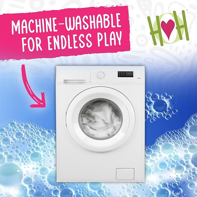 HuggleHounds Plush Dog Toy - Fuzzy Dog Toy, Soft Plush, Interactive Durable Stuffed for Small and Large Breeds with Squeaker - Squooshie Bunny