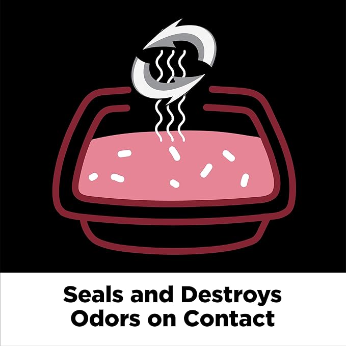 ARM & HAMMER Clump & Seal Platinum Cat Litter, Multi-Cat, 14-Day Odor Control, Rock-Hard Clumps, 18 lbs – Powerful Odor Eliminator with Baking Soda