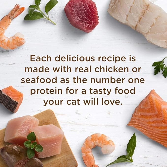 Nutrish Rachael Ray Natural Wet Cat Food, Tuna Purrfection Recipe, 2.8 Ounce Cup (Pack of 12), Grain Free