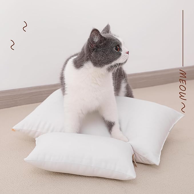 NTBAY Toddler Pillows, Down Alternative 13"x18" Pillows, Machine Washable - Soft and Breathable Travel Small Pillows for Sleeping, Ideal for Daycare, Crib, Cot, Denim Blue