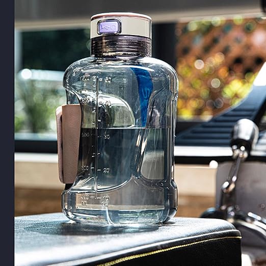 Hydrogen Water Bottle 1.5L High Capacity SPE PEM Technology Waterionizer Generator Water Ionizer Bottle (Ash Black)