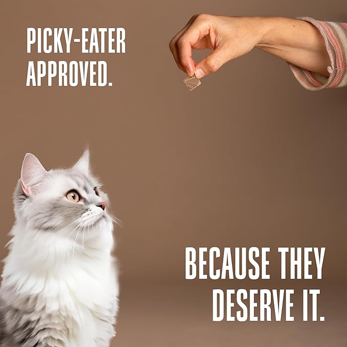 Whole Life Cat Just One Tuna Freeze Dried Cat Treats - Human Grade High Protein Food, Healthy Training Snacks, Freeze Dried Tuna Food Toppers, USA Made Natural Treats - 1.5 oz (Pack of 1)