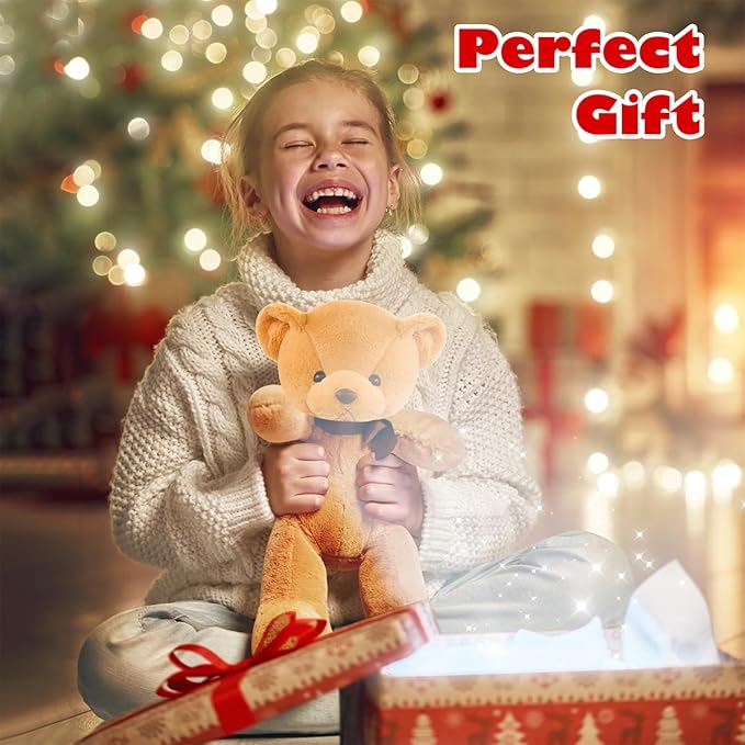 Teddy Bear Stuffed Animals 13“ Soft Cuddly Stuffed Plush Teddy Bear Cute Plush Toys Birthday Christmas Graduation Valentine’s Day Wedding Party Gifts