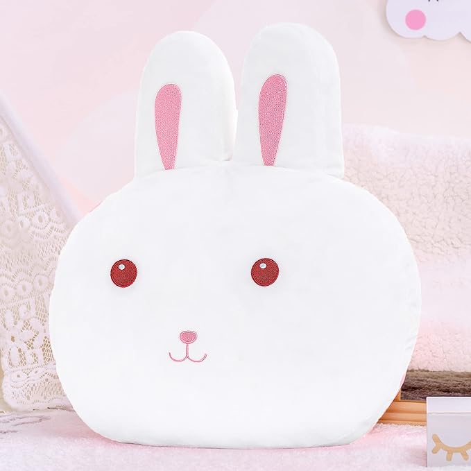 Lazada Bunny Kids Pillow Plush Rabbit Toddlers Bunny Gifts for Girl White 15 Inches