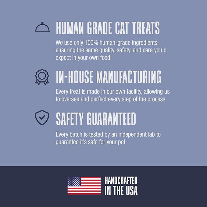 Whole Life Cat Just One Turkey Freeze Dried Cat Treats - Human Grade High Protein Food, Healthy Training Snacks, Freeze Dried Turkey Food Toppers, USA Made Natural Treats - 2.5 oz (Pack of 1)