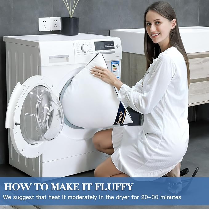 OTOSTAR Bed Pillows for Sleeping 4 Pack Queen Size Cooling Pillows Luxury Sleeping Pillow 3D Microfiber Filling Breathable Cover Soft Hotel Collection Pillows for Back Side or Stomach Sleepers