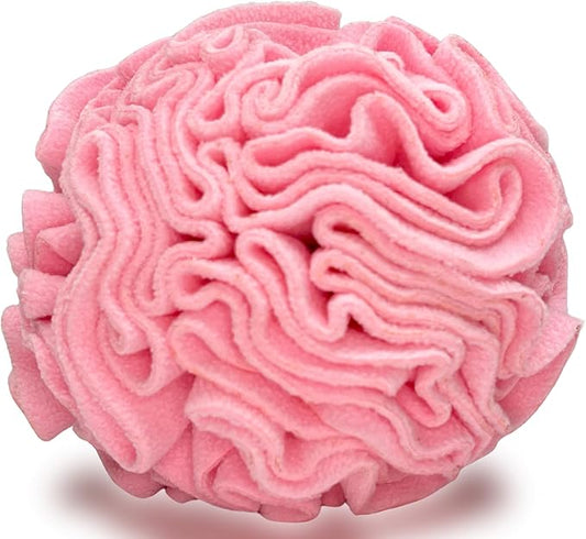 Medium Breed Snuffle Interactive Foraging Dog Puzzle Ball Toy Pink Large