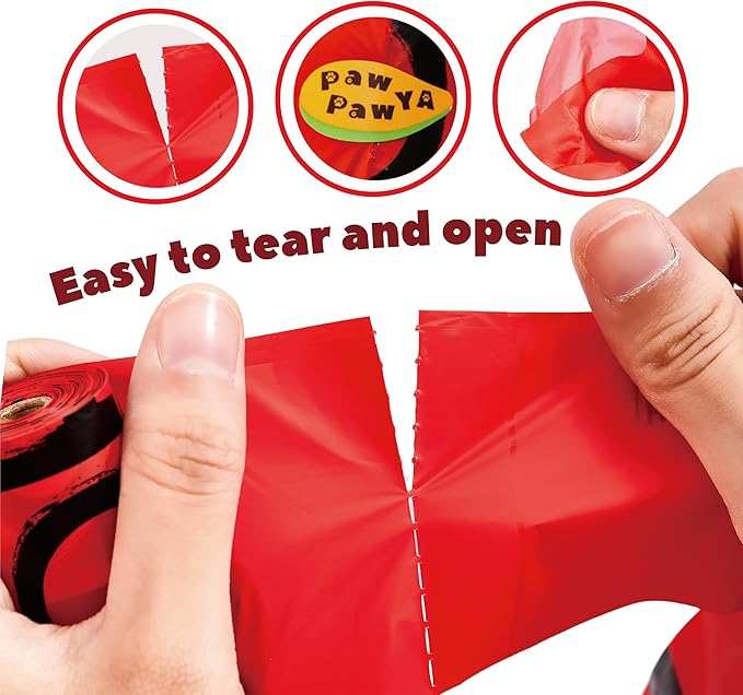 Dog Poop Bags Rolls 120 Count, Certified Compostable, Poop Bags for Dogs with Coke Scented, 8 Rolls Biodegradable for Cornstarch Doggie Poop Bag, Leak Proof, Extra Thick, Dog Waste & Cat Litter Bag