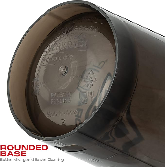 Hydra Cup OG [6 Pack] 28 oz Shaker Bottles for Protein Shakes, Shaker Cups with Ball Blender Whisk, BPA Free (Multicolor Set)