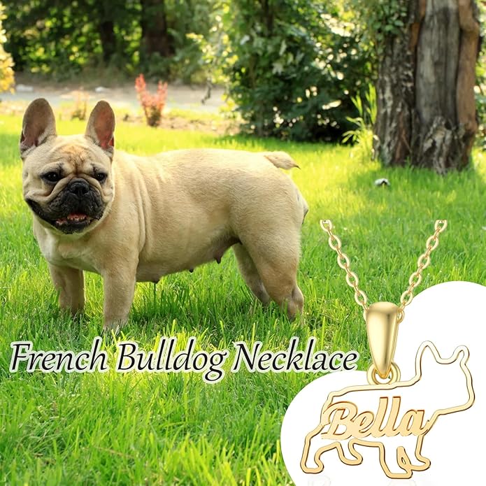 925 Sterling Sliver Yorkshire/Corgi/Labrador/Pug/Bulldog/Paw Print/Cross Necklace Cute Puppy Dog Necklace Jewelry Birthday Gifts for Women Girls Dog Lovers