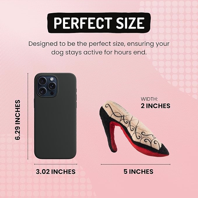 Dog Diggin Designs Runway Pup Collection | Unique Squeaky Plush Dog Toys – High Heel Essentials