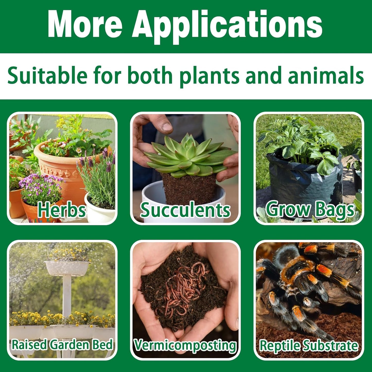 ZeeDix 2 Pcs Coco Coir Brick- 100% Organic Coconut Coir for Garden Soil & Potting Mix, Low EC and pH Balance, Compressed Coconut Husk Fiber for Seed Starter Soil for Indoor Outdoor Plants