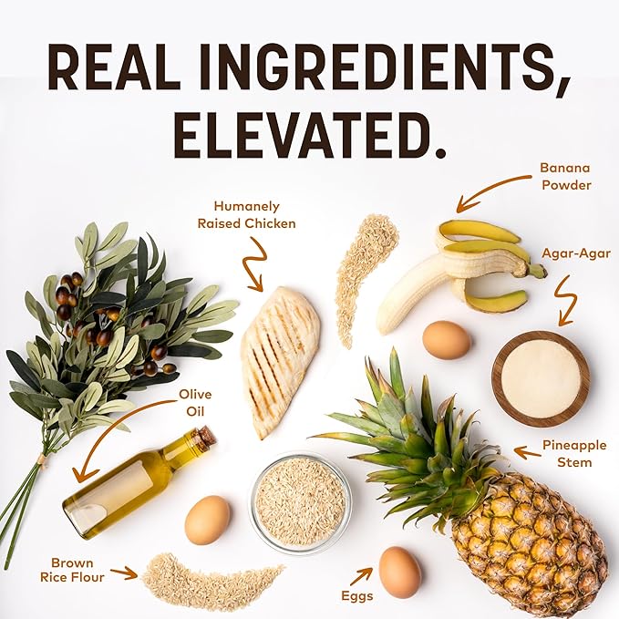 Earth Animal No Hide Medium Chicken Flavored Natural Rawhide Free Dog Chews Long Lasting Chew Sticks | Treats for Large Dogs | Great for Aggressive Chewers - 6 Count