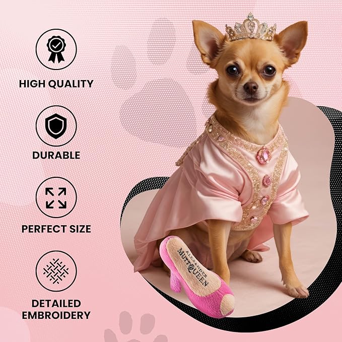 Dog Diggin Designs Runway Pup Collection | Unique Squeaky Plush Dog Toys – High Heel Essentials