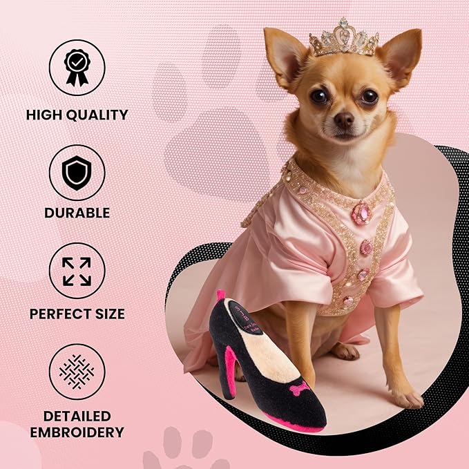 Dog Diggin Designs Runway Pup Collection | Unique Squeaky Plush Dog Toys – High Heel Essentials