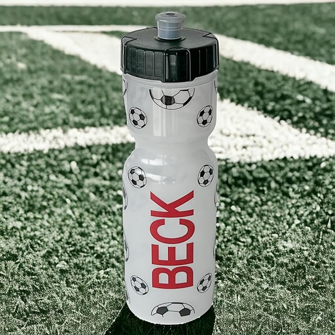 50 Strong Kids Water Bottle | 22 oz. BPA- Free Sports Squeeze Water Bottles with Pull Top Cap |Perfect Water Bottle for School | Reusable & Durable for Boys & Girls | Made in USA