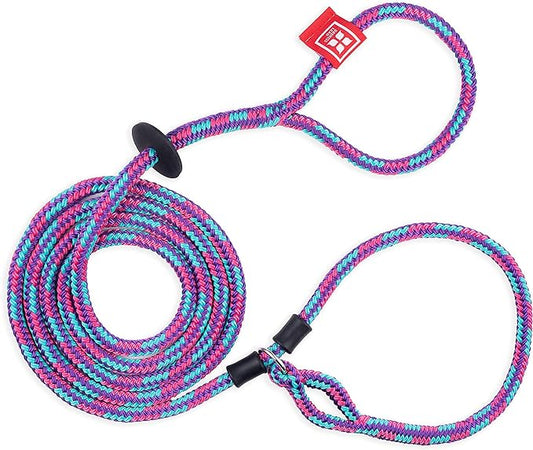 Harness Lead No Pull Dog Harness and Leash Set, Anti Pull Dog Harness, One-Piece Cushioned Rope Safely Prevents Escaping and Pulling *New Insert is Removable (Medium/Large, Reef)