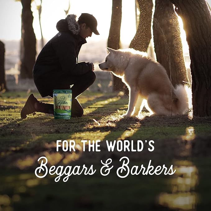 Beg & Barker Chicken Jerky for Dogs (10 Ounce, Pack of 2) - Dog Training Treats - Natural Dog Treats Made in The USA - Grain Free, Diabetic-Friendly, High Protein, Sugar-Free