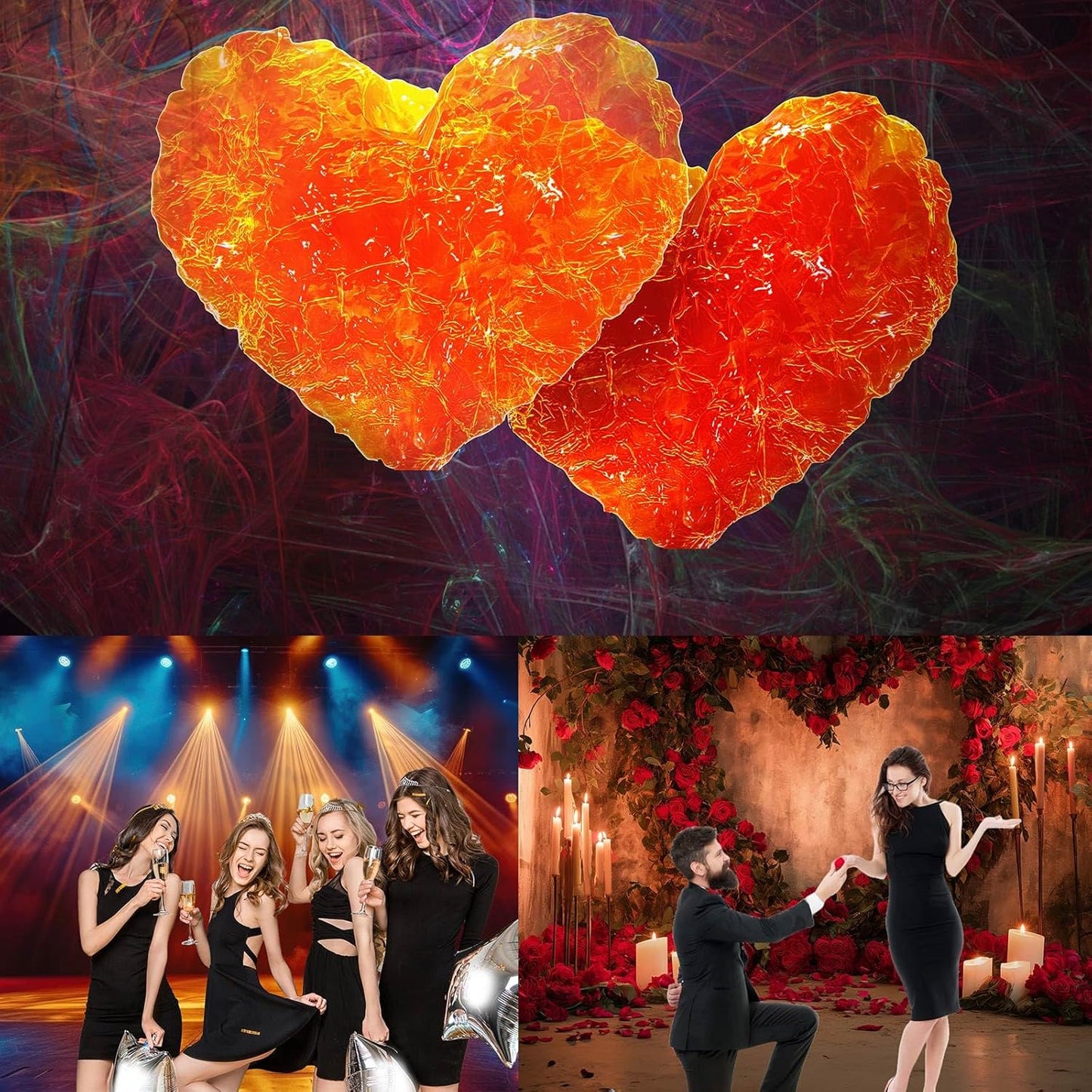 Cave Aquarium Background Underwater Cave with Light Beam Tranquil Stream Terrarium Background Mysterious Elegant Fantasy Tropical Plants Fish Tank Backdrop Wallpaper Poster Decorations Vinyl 48x24in