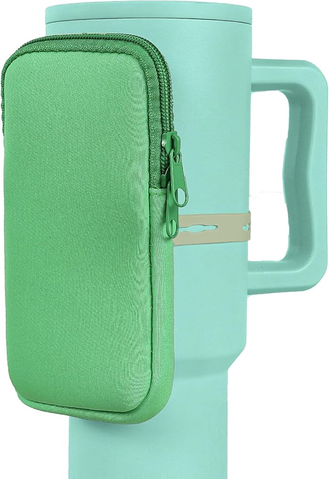 MLKSI Water Bottle Zipper Pouch (green)