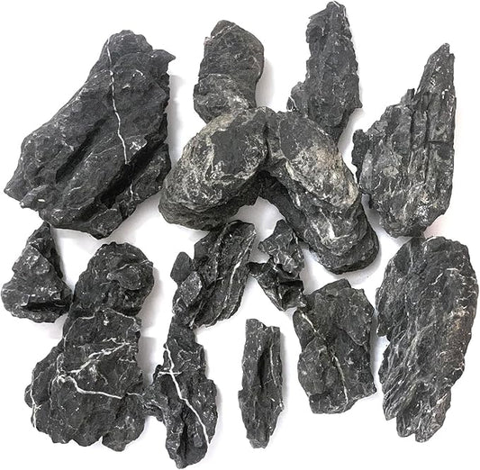 Natural Seiryu Dragon Stone - 20 Pound Aquarium Landscape Rock for Fish Tank Reptile and Amphibious Tank 3-10 Inch Aquarium Decoration