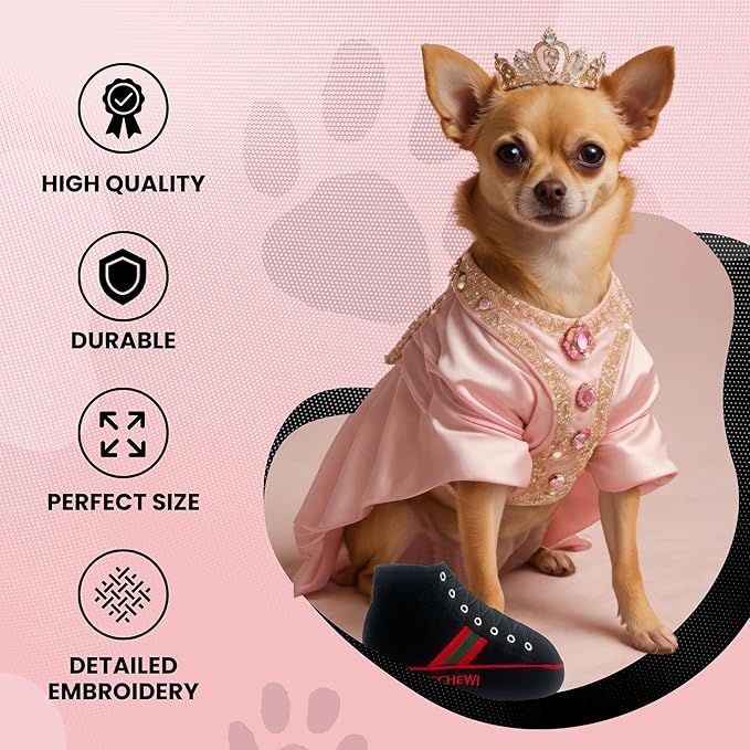Dog Diggin Designs Runway Pup Collection | Unique Squeaky Plush Dog Toys – High Heel Essentials