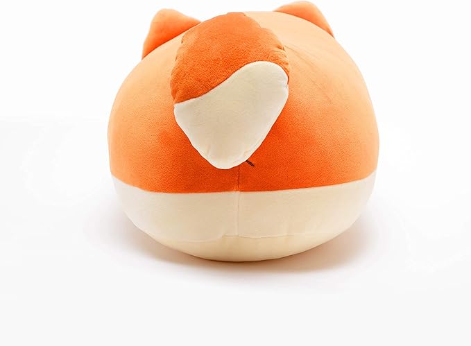 Anirollz Stuffed Animal Plush Toy – 15" Large Plush Doll | Soft, Squishy, Cute, Comfort, Safe | Birthday Gift Pillow with Cute Character Fox Foxiroll