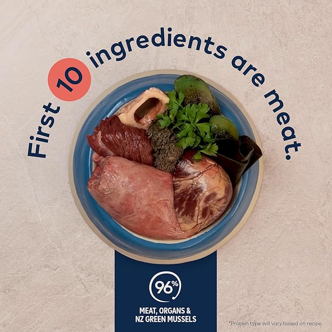 ZIWI Peak Air-Dried Dog Food – Beef - All Natural, High Protein, Grain Free, Limited Ingredient w/Superfoods (3.5oz) (Pack of 2)