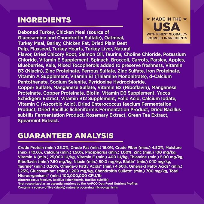 Wellness CORE+ (Formerly RawRev) Grained Dry Dog Food, Original Turkey & Chicken with Freeze Dried Turkey Recipe, 20 Pound Bag