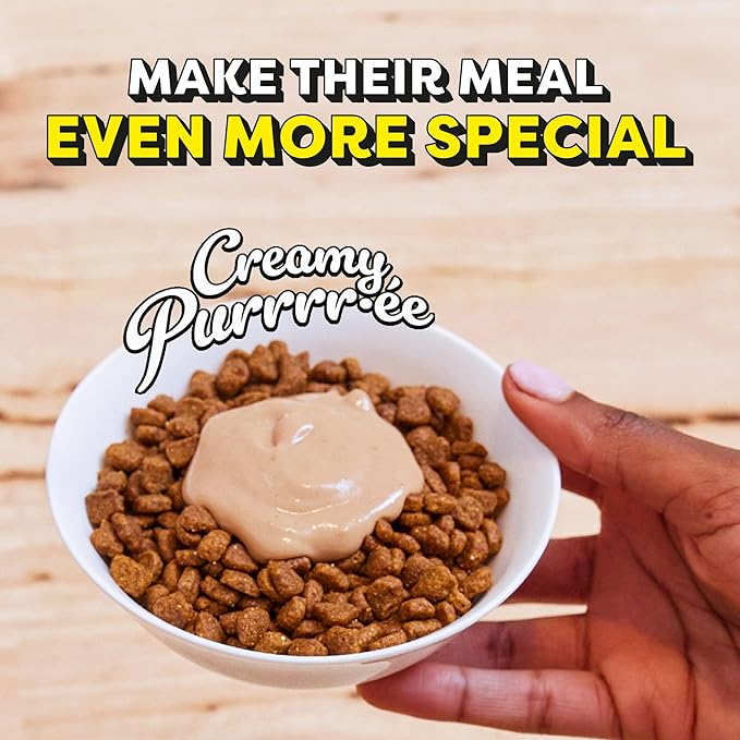 Temptations Creamy Puree Squeezable Lickable Wet Cat Treat Variety Pack, 0.42 oz. Tubes, 24 Count