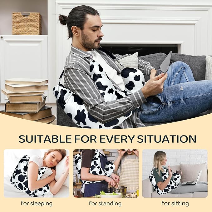 Rotator Cuff Pillow Post Shoulder Surgery Recovery Supplies Pillow,Providing Support for Post-Surgery Shoulder Comfortable Cotton Bag Pillow With an Detachable Design Post Surgery Shoulder Pillow