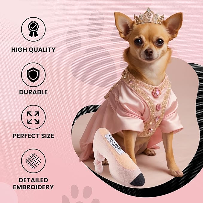 Dog Diggin Designs Runway Pup Collection | Unique Squeaky Plush Dog Toys – High Heel Essentials